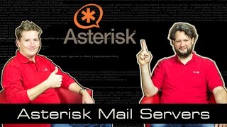 Asterisk Tutorial 19  Test Mail Server english [upl. by Allianora]