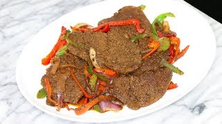 Dominican Steak Recipe  Bistec Encebollado Dominicano [upl. by Halyak850]