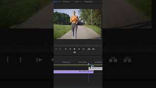 Cross Dissolve Transition effect In Premiere Pro Shorts [upl. by Anaitsirc]