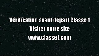 Verification avant départ VAD classe 1 [upl. by Meli]