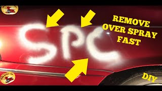 How To REMOVE Paint OVERSPRAY Safely in Minutes [upl. by Sissy840]