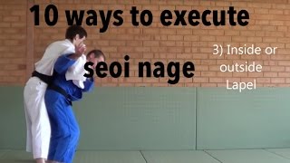 10 ways to throw with Ippon seoi nage by Matt D’Aquino [upl. by Finbur115]