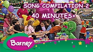 Barney  Song Compilation 2 40 Minutes [upl. by Harriett]