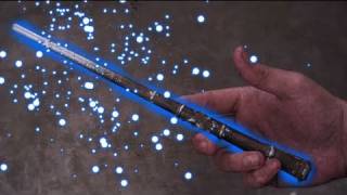 Harry Potter Magic Light Up Wand  DIY Backyard FX [upl. by Osmund]