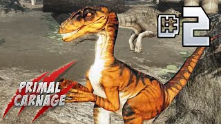 Primal Carnage Extinction  Part 2  Teabaggin Raptors [upl. by Nahtan]