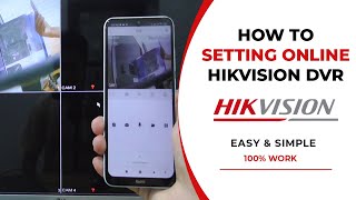 How to Online Hikvision DVR  Hikvision DVR Network Setup [upl. by Lance]