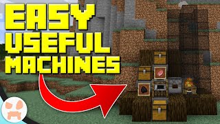 5 Easy Must Have Redstone Machines [upl. by Aimek]