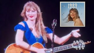 1989 TAYLORS VERSION ANNOUNCEMENT  REACTION [upl. by Elocen234]