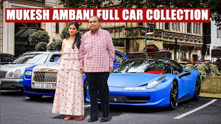 Mukesh Ambani Full Car Collection 2023 [upl. by Llenwad]