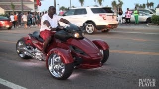 CANAM SPYDER ROADSTER CUSTOM MYRTLE BEACH [upl. by Burgwell77]