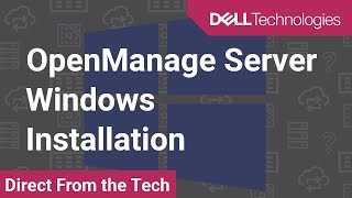 How to install OpenManage Server Administrator on Windows Server [upl. by Eyks]