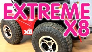 Extreme X8 la carrozzina elettronica 4x4 • disabiliabilinet [upl. by Towny]