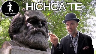 Highgate Cemetery and Pub Walk  London Walking Tour [upl. by Gromme]