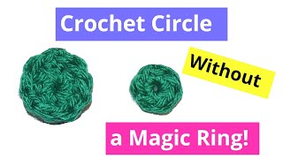 How To Make A Crochet Circle Without Magic Circle  Crochet StepbyStep Guide [upl. by Peri794]