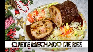 Cuete mechado de res con salsa de ciruela [upl. by Cordier]