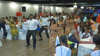 Beautiful Congolese Wedding Entrance Dance [upl. by Ellennahs]