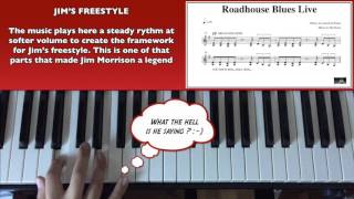 How to play Roadhouse Blues by the Doors [upl. by Nnav]