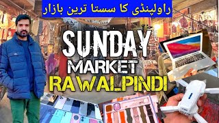 Sunday Market Rawalpindi  Chor Bazar Rawalpindi  Hidden Gems [upl. by Casmey]