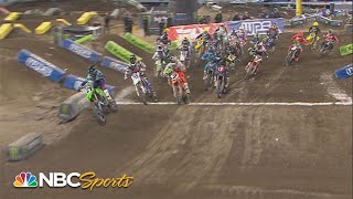 2023 Supercross Round 4 in Anaheim  EXTENDED HIGHLIGHTS  12823  Motorsports on NBC [upl. by Llekim]