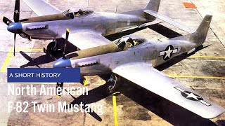 North American F82 Twin Mustang  A Short History [upl. by Tad]