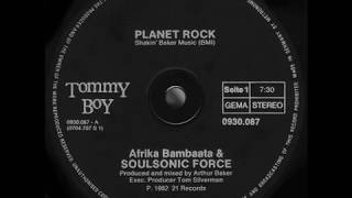 Afrika Bambaataa amp Soulsonic Force  Planet Rock Extended 1982 [upl. by Bonis457]