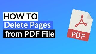 How to Delete Page in PDF File  Remove Pages from PDF [upl. by Leraj]