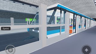 AMAZINGLY REALISTIC METRO IN ROBLOX Automatic Subway Line 1 Game link in description [upl. by Blankenship55]