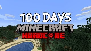 I Survived 100 Days in Hardcore Minecraft [upl. by Iaverne]