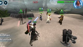 Starkiller full Omicron vs Omicron Admiral Ackbar  3v3 GA SWGOH [upl. by Perce]