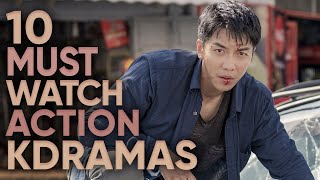 Top 10 Best Action Korean Dramas to Binge Watch Ft HappySqueak [upl. by Arhez]