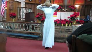 Christmas Praise Dance  quotMary Did You Knowquot by Cee Lo Green [upl. by Onirefes539]