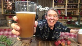 Homemade SPARKLING Cider Recipe  Probiotic amp NonAlcoholic [upl. by Eemia]