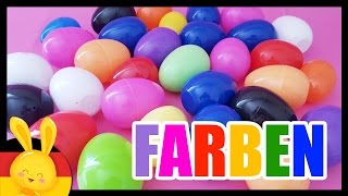 Farben lernen auf deutsch  Kinder Überraschung  unboxing  Titounis [upl. by Jagir]