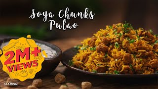 Soya Chunks Pulao  Pulao Recipes  One Pot Recipes  Lunch Box Recipes  Rice Recipes [upl. by Yarised]