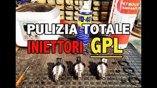 PULIZIA TOTALE INIETTORI GPL  Guida Completa [upl. by Nonah128]