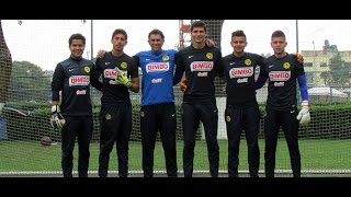 Entrenamiento de porteros Club América [upl. by Adnoluy837]