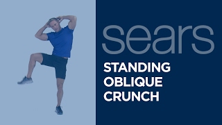 Exercise Tips Standing Oblique Crunch [upl. by Nifled]