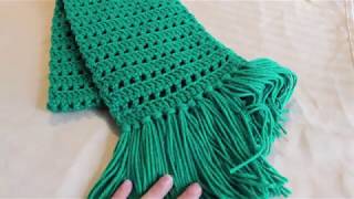 Easy Beginner Scarf for Kids [upl. by Nerag]