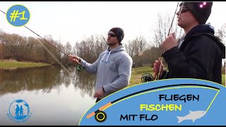 Tutorial Fliegenfischen lernen  Mit Flo und Mirco in Platschow [upl. by Ssidnac636]