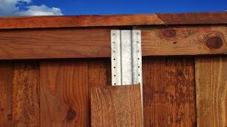 PostMaster Installation Full Video  6 Privacy Fence [upl. by Annehs]