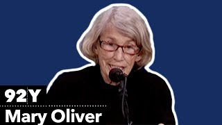 Mary Oliver reads from A Thousand Mornings [upl. by Nurat]