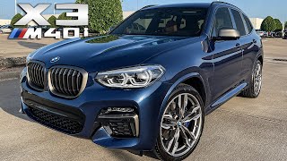 2021 BMW X3 M40i Walkaround Review  Exhaust Sound amp Launch Control [upl. by Cohbath]